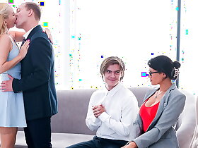 Stepmoms Let Each Other's Stepsons Swap and Fuck Them Good - Momswitch