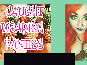 I caught you wearing my panties and sucking on my dildo by Goddess Lana