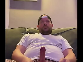 Jerking off to gay porn