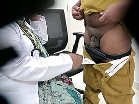 Indian lady Doctor satisfying sexual desire with a local patient caught on hidden camera