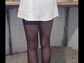 Azgın türk kadını külotlu orap fantazisi