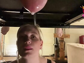 Close up skint multifaceted times earn a glass on milking table