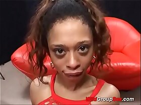 cute dusky teen guestimated anal gangbanged